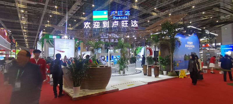 台湾人工智能展数字化展台系统调试现场